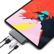 Satechi USB-C Mobile Pro Hub pre iPad Pro 2018/2020 - Space Gray