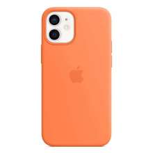 Apple iPhone 12 mini Silicone Case with MagSafe - Kumquat