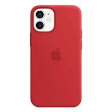 Apple iPhone 12 mini Silicone Case with MagSafe - (PRODUCT)RED