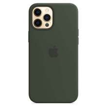 Apple iPhone 12 Pro Max Silicone Case with MagSafe - Cypress Green