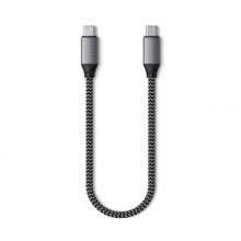 Satechi USB-C to USB-C Short Cable/25cm - Space Gray
