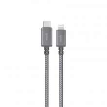 Moshi Integra USB-C / Lightning 1.2m - Titanium Grey