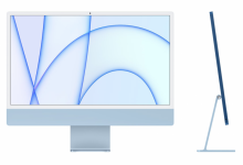 iMac 24" 4.5K Apple M1 8-core CPU 8-core GPU 8GB 256GB Blue - EDU