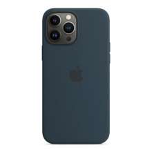 Apple iPhone 13 Pro Max Silicone Case with MagSafe - Abyss Blue