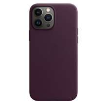 Apple iPhone 13 Pro Max Leather Case with MagSafe - Dark Cherry