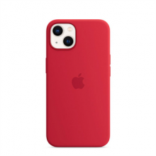 Apple iPhone 13 Silicone Case with MagSafe - (PRODUCT)RED