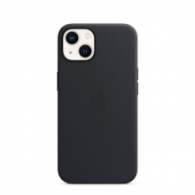 Apple iPhone 13 Leather Case with MagSafe - Midnight