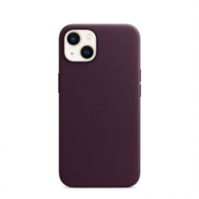 Apple iPhone 13 Leather Case with MagSafe - Dark Cherry