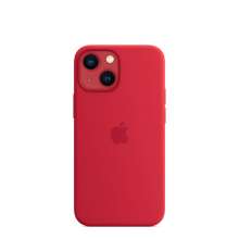 Apple iPhone 13 mini Silicone Case with MagSafe - (PRODUCT)RED