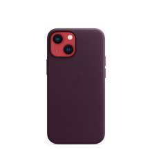 Apple iPhone 13 mini Leather Case with MagSafe - Dark Cherry