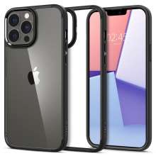 Spigen Ultra Hybrid pre iPhone 13 Pro - Matte Black