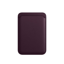 Apple iPhone Leather Wallet with MagSafe - Dark Cherry