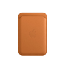 Apple iPhone Leather Wallet with MagSafe - Golden Brown