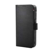 Decoded Leather Wallet Magsafe pre iPhone 13 Pro Max - Black