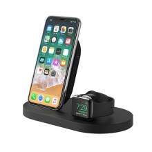 Belkin Wireless Charging Dock pre iPhone/Apple Watch + USB-A port - Black