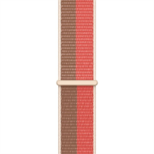 Apple Watch 41mm Pink Pomelo/Tan Sport Loop