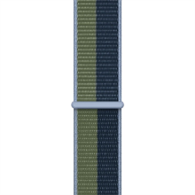 Apple 45mm Abyss Blue/Moss Green  Sport Loop - Regular