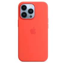 Apple iPhone 13 Pro Silicone Case with MagSafe - Nectarine