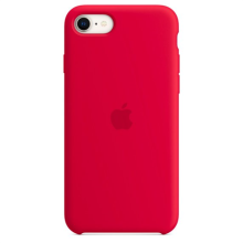 Apple iPhone 8/7/SE Silicone Case - (PRODUCT) RED