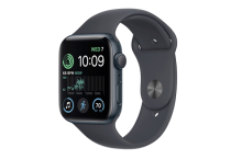 Apple Watch SE GPS 44mm Midnight Aluminium Case with Midnight Sport Band - Regular