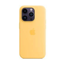 Apple iPhone 14 Pro Silicone Case with MagSafe - Sunglow