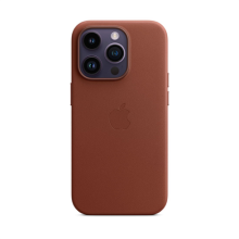 Apple iPhone 14 Pro Leather Case with MagSafe - Umber