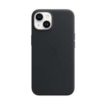 Apple iPhone 14 Leather Case with MagSafe - Midnight