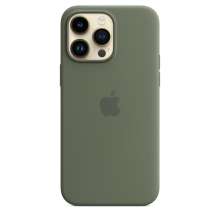 Apple iPhone 14 Pro Max Silicone Case with MagSafe - Olive