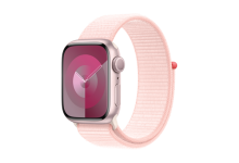 Apple Watch Series 9 GPS 41mm Pink Aluminium Case with Light Pink Sport Loop