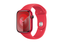 Apple Watch Series 9 GPS 45mm (PRODUCT)RED Aluminium Case with (PRODUCT)RED Sport Band - S/M