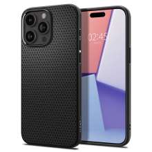 Spigen Liquid Air, iPhone 15 Pro - Matte Black