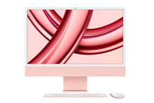 iMac 24" 4.5K Apple M3 8-core CPU 10-core GPU 8GB 256GB GBE Pink