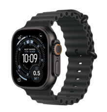 Apple Watch Ultra 3 GPS + Cellular 49mm Black Titanium Case with Black Ocean Band