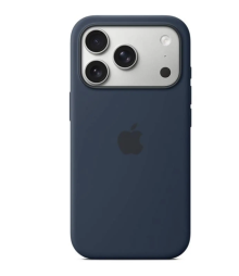 iPhone 17 Pro Silicone Case with MagSafe – Midnight