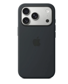 iPhone 17 Pro Silicone Case with MagSafe – Black