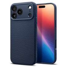 Spigen Liquid Air, navy blue - iPhone 17 Pro