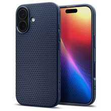 Spigen Liquid Air, navy blue - iPhone 17