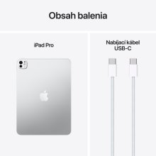 iPad Pro 11" M5 Wi-Fi 512GB štandardné sklo - Silver