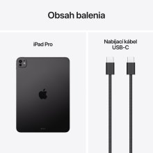 iPad Pro 11" M5 Wi-Fi 2TB štandardné sklo - Space Black