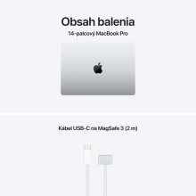 MacBook Pro 14" M5 Pro 18-core/ 20-core GPU/ 24GB/ 2TB SSD/ Silver