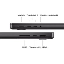 MacBook Pro 14" M5 Pro 18-core/ 20-core GPU/ 24GB/ 2TB SSD/ Space Black