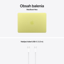 MacBook Neo 13" A18 Pro 6-Core/ 5-Core GPU/ 8GB/ 256GB/ Citrus