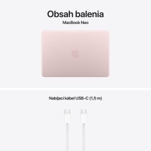 MacBook Neo 13" A18 Pro 6-Core/ 5-Core GPU/ 8GB/ 512GB/ Blush