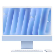 iMac 24" 4.5K Apple M4 10-core CPU 10-core GPU 16GB 256GB Modrý