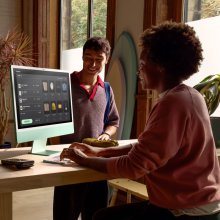 iMac 24" 4.5K Apple M4 10-core CPU 10-core GPU 16GB 512GB Modrý