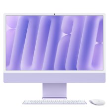 iMac 24" 4.5K Apple M4 10-core CPU 10-core GPU 16GB 512GB Fialový