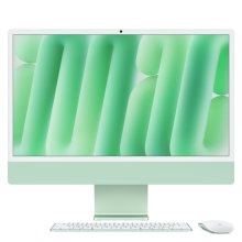 iMac 24" 4.5K Apple M4 10-core CPU 10-core GPU 24GB 512GB Zelený