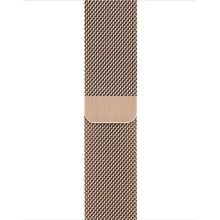 Apple Watch 45mm Gold Milanese Loop
