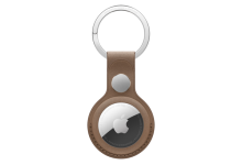 AirTag FineWoven Key Ring - Taupe