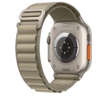Apple Watch 49mm Olive Alpine Loop - Medium